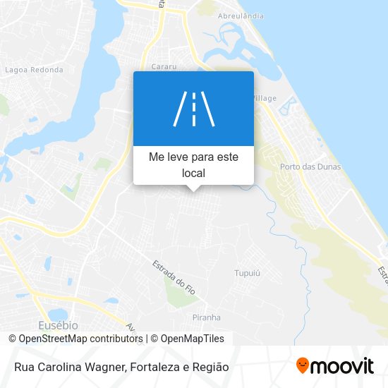 Rua Carolina Wagner mapa