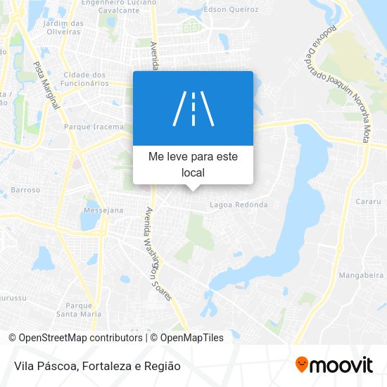 Vila Páscoa mapa