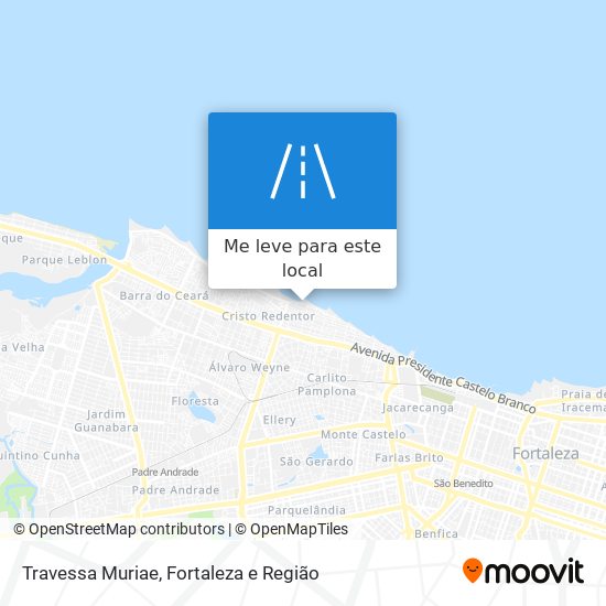 Travessa Muriae mapa