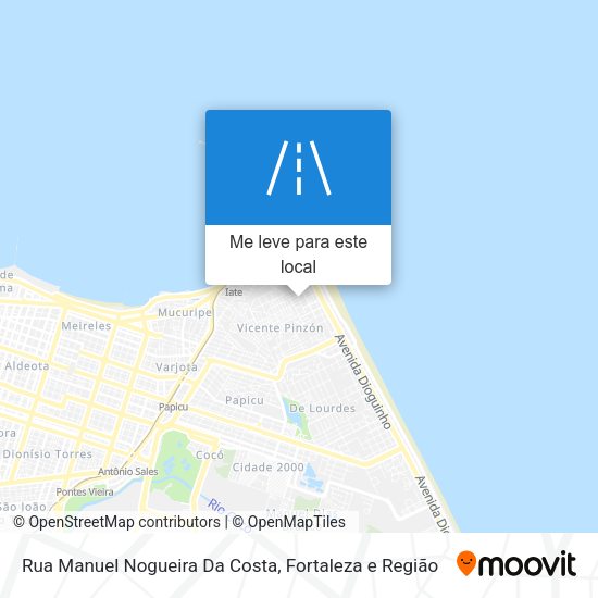 Rua Manuel Nogueira Da Costa mapa