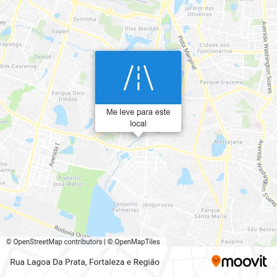 Rua Lagoa Da Prata mapa