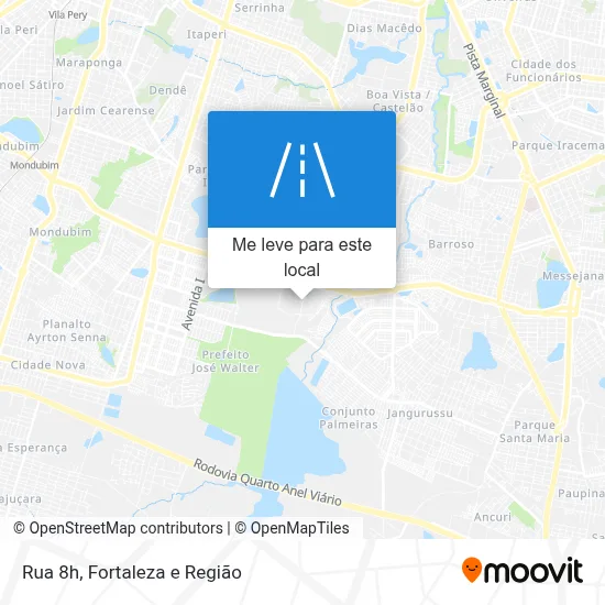 Rua 8h mapa