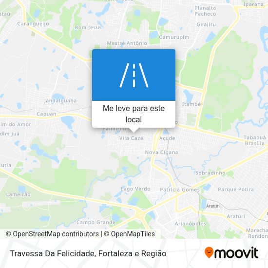 Travessa Da Felicidade mapa