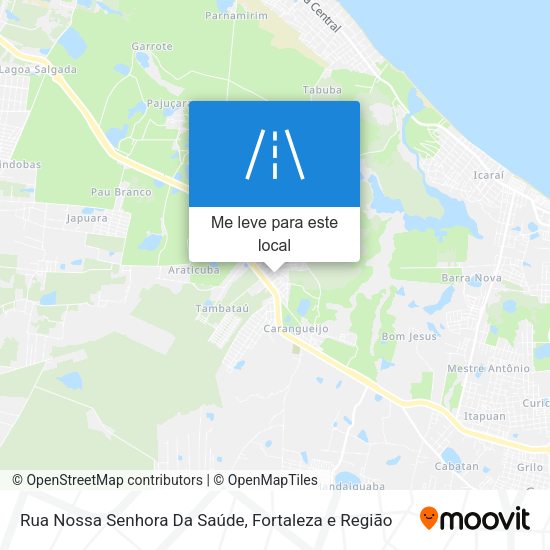 Rua Nossa Senhora Da Saúde mapa