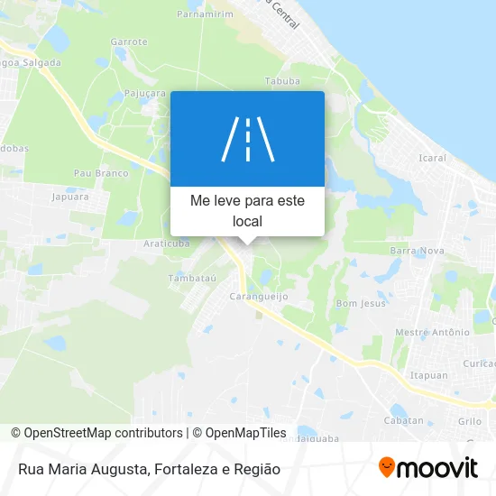 Rua Maria Augusta mapa
