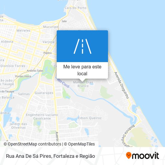 Rua Ana De Sá Pires mapa