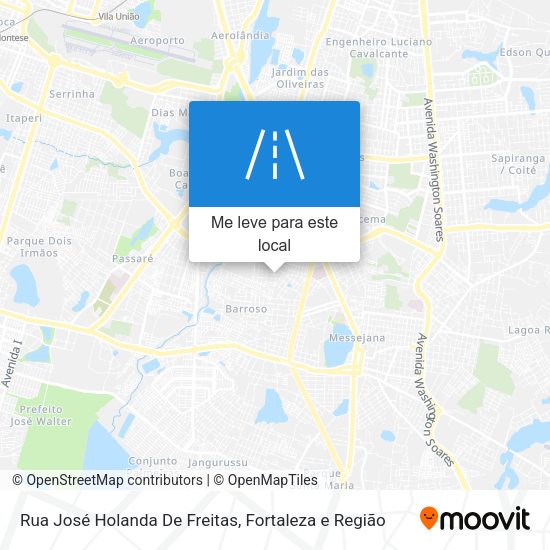 Rua José Holanda De Freitas mapa