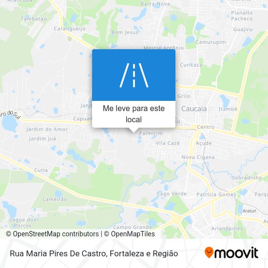 Rua Maria Pires De Castro mapa