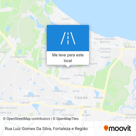 Rua Luiz Gomes Da Silva mapa