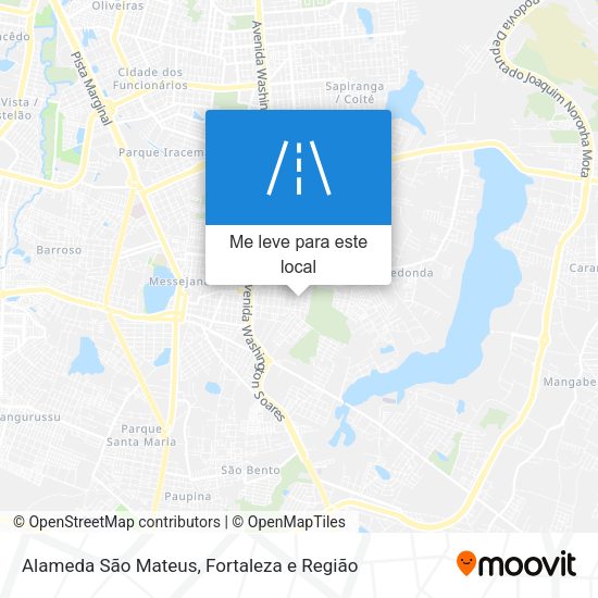 Alameda São Mateus mapa