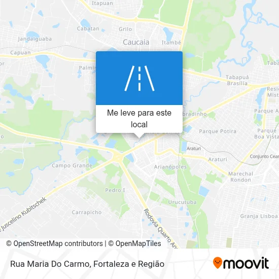 Rua Maria Do Carmo mapa