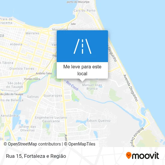 Rua 15 mapa