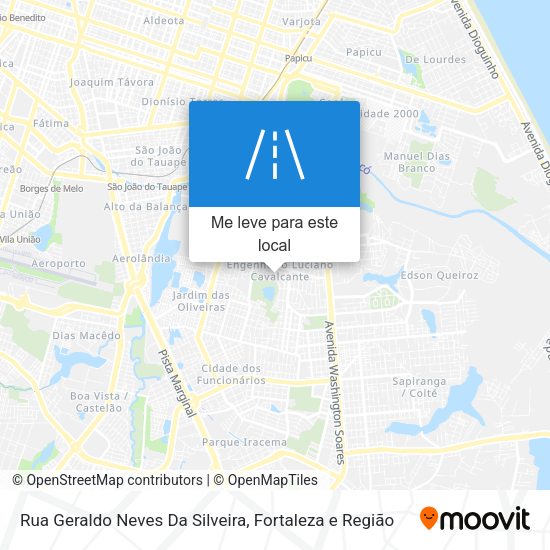 Rua Geraldo Neves Da Silveira mapa
