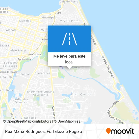 Rua Maria Rodrigues mapa