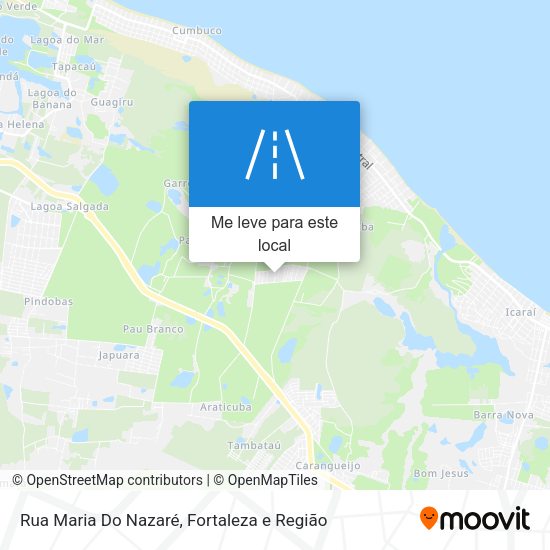 Rua Maria Do Nazaré mapa