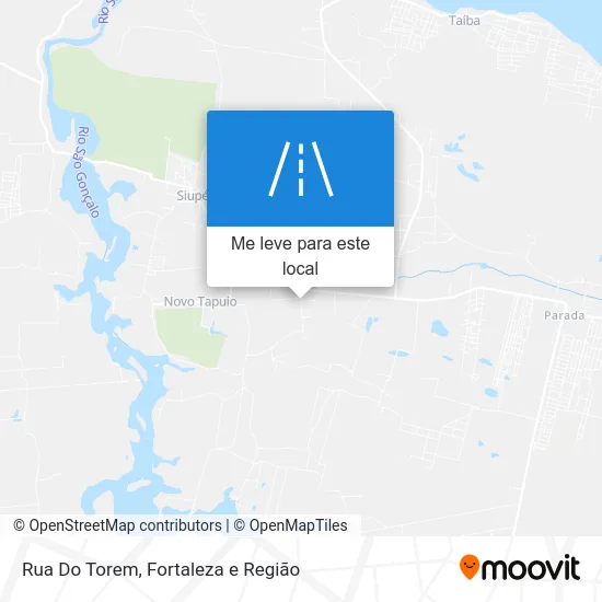 Rua Do Torem mapa