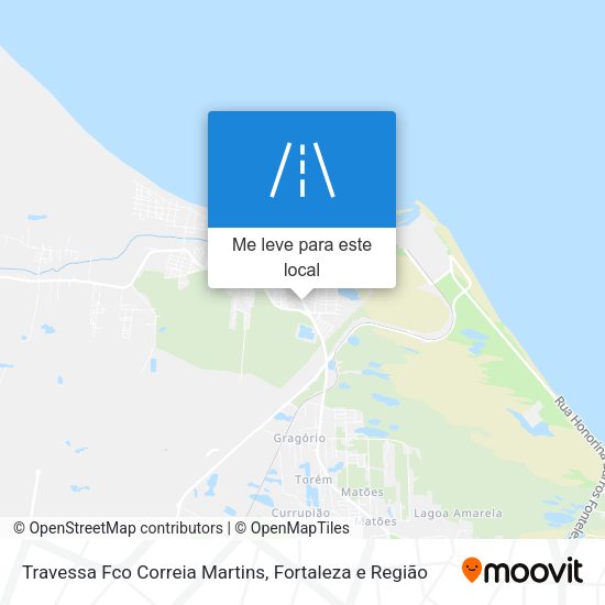 Travessa Fco Correia Martins mapa