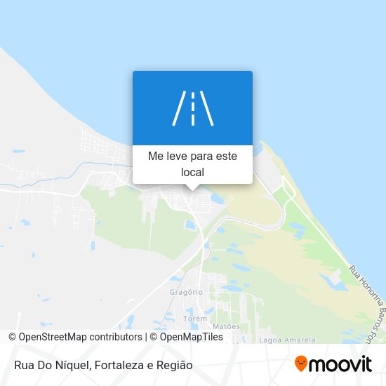 Rua Do Níquel mapa