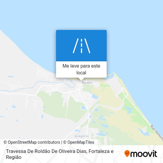 Travessa De Roldão De Oliveira Dias mapa