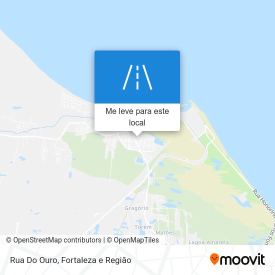 Rua Do Ouro mapa