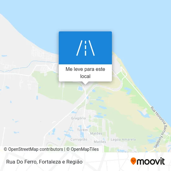 Rua Do Ferro mapa
