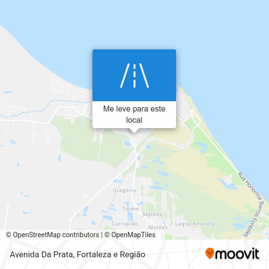 Avenida Da Prata mapa