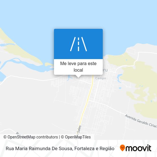 Rua Maria Raimunda De Sousa mapa