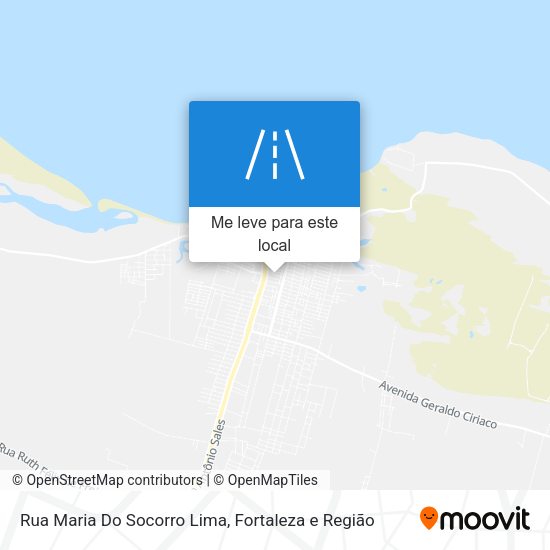 Rua Maria Do Socorro Lima mapa