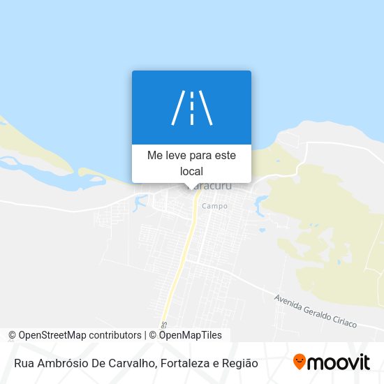 Rua Ambrósio De Carvalho mapa