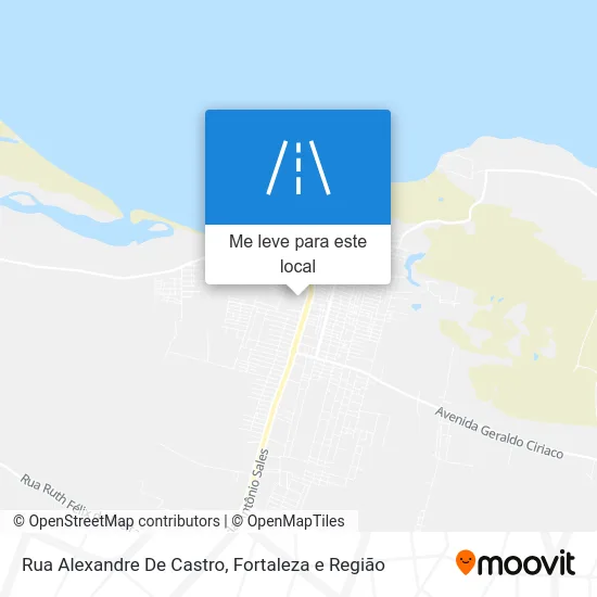 Rua Alexandre De Castro mapa
