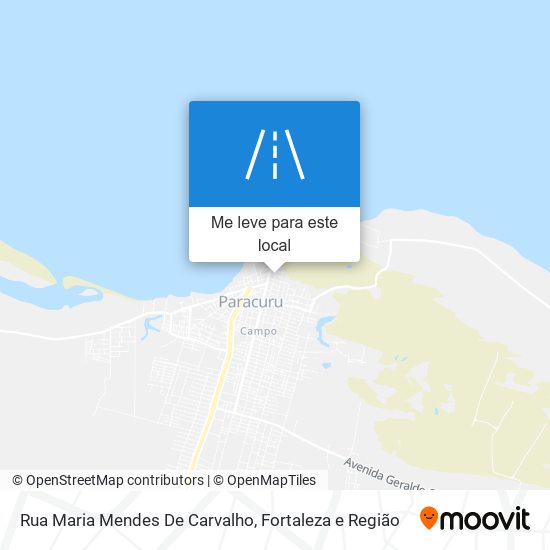 Rua Maria Mendes De Carvalho mapa