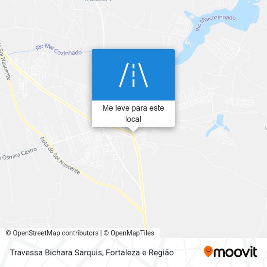 Travessa Bichara Sarquis mapa