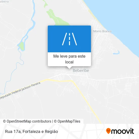 Rua 17a mapa
