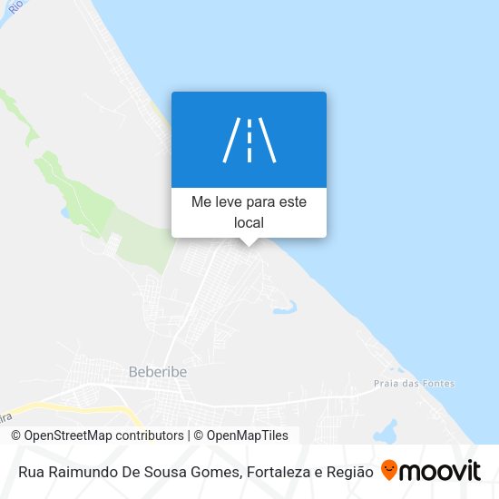 Rua Raimundo De Sousa Gomes mapa