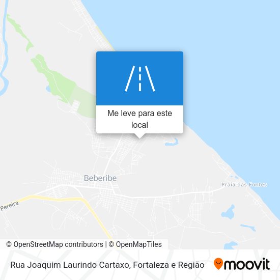 Rua Joaquim Laurindo Cartaxo mapa