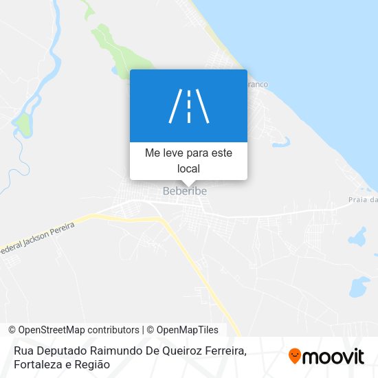 Rua Deputado Raimundo De Queiroz Ferreira mapa