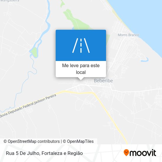 Rua 5 De Julho mapa