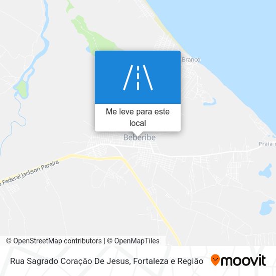 Rua Sagrado Coração De Jesus mapa