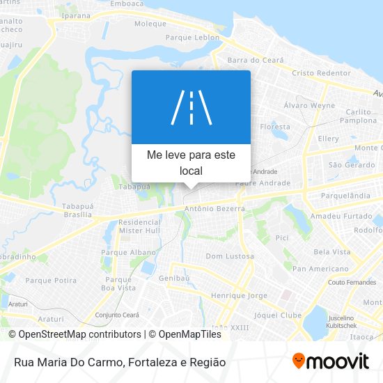 Rua Maria Do Carmo mapa