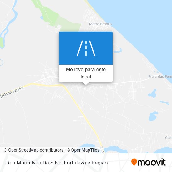 Rua Maria Ivan Da Silva mapa