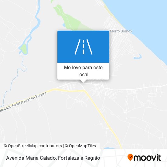 Avenida Maria Calado mapa