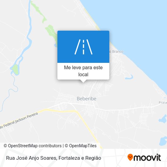 Rua José Anjo Soares mapa