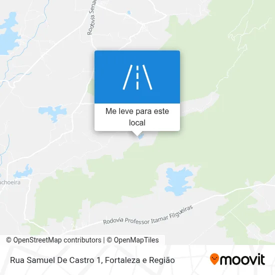 Rua Samuel De Castro 1 mapa