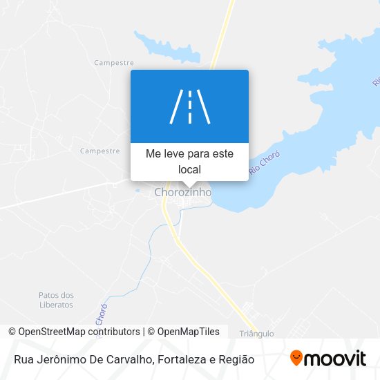Rua Jerônimo De Carvalho mapa