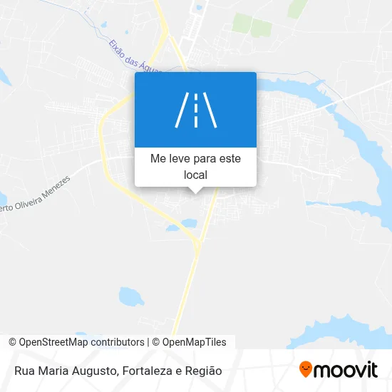 Rua Maria Augusto mapa