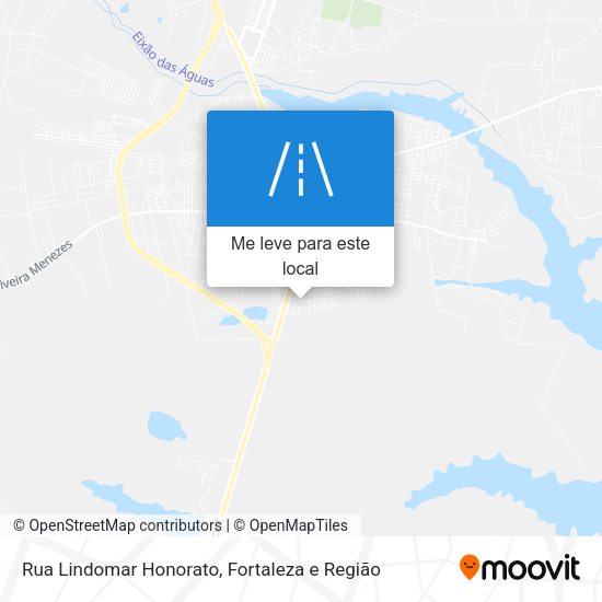 Rua Lindomar Honorato mapa
