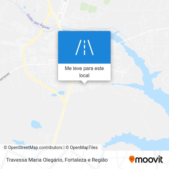 Travessa Maria Olegário mapa