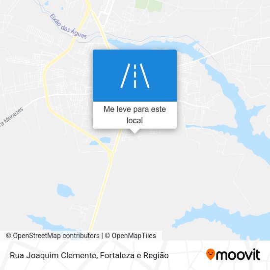 Rua Joaquim Clemente mapa