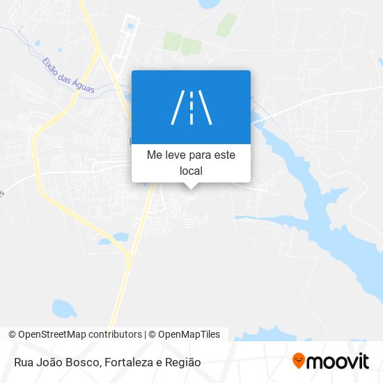 Rua João Bosco mapa