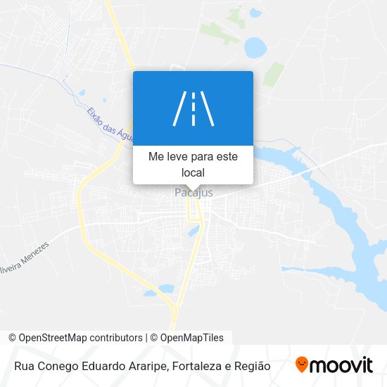 Rua Conego Eduardo Araripe mapa